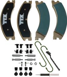 Mevotech TTX Ceraphite Brake Pads for 2008-2025 E-450 SUPER DUTY - TXBCP1330