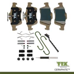 Mevotech TTX Ceraphite Brake Pads TXBCP1564