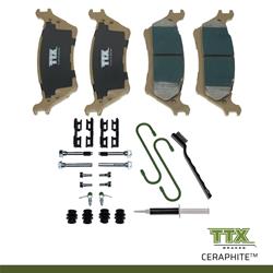 Mevotech TTX Ceraphite Brake Pads TXBCP1602
