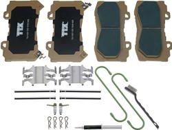 Mevotech TTX Ceraphite Brake Pads for 2015-2020 CANYON, COLORADO - TXBCP1802