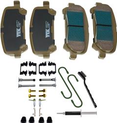 Mevotech TTX Ceraphite Brake Pads for 2015-2020 CANYON, COLORADO - TXBCP1806