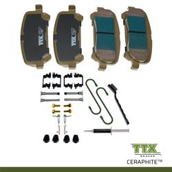 Mevotech TTX Ceraphite Brake Pads TXBCP1806