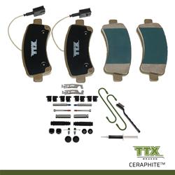 Mevotech TTX Ceraphite Brake Pads TXBCP1840