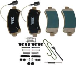 Mevotech TTX Ceraphite Brake Pads for 2014-2021 PROMASTER 1500, PROMASTER 2500, PROMASTER 3500 - TXBCP1840