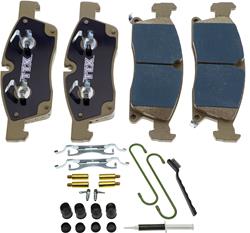 Mevotech TTX Ceraphite Brake Pads for 2016-2025 DURANGO - TXBCP1904