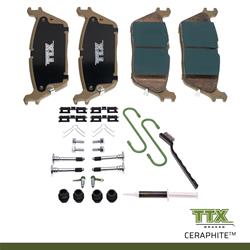 Mevotech TTX Ceraphite Brake Pads TXBCP2169