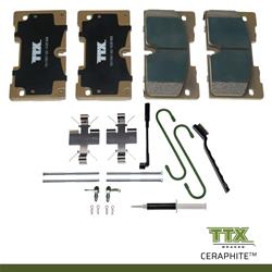 Mevotech TTX Ceraphite Brake Pads TXBCP2173