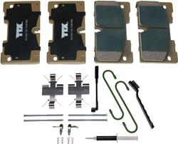 Mevotech TTX Ceraphite Brake Pads TXBCP2173