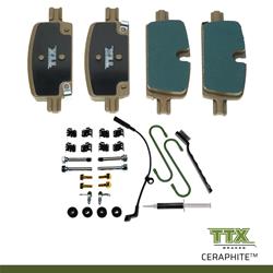 Mevotech TTX Ceraphite Brake Pads TXBCP2174