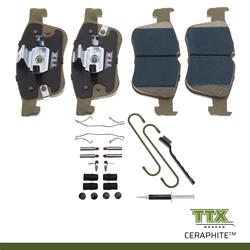 Mevotech TTX Ceraphite Brake Pads TXBCP2300