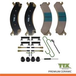 Mevotech TTX Premium Ceramic Brake Pads TXBPC0784