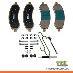 Mevotech TTX Premium Ceramic Brake Pads TXBPC1084
