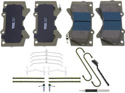 Mevotech TTX Premium Ceramic Brake Pads for 2007-2021 TUNDRA - TXBPC1303