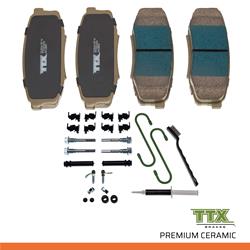 Mevotech TTX Premium Ceramic Brake Pads TXBPC1304