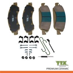 Mevotech TTX Premium Ceramic Brake Pads TXBPC1363