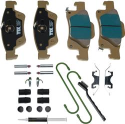 Mevotech TTX Premium Ceramic Brake Pads for 2011-2022 DURANGO - TXBPC1498