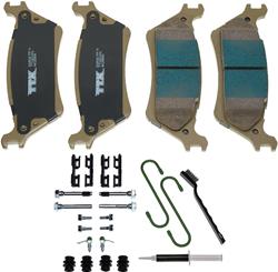 Mevotech TTX Premium Ceramic Brake Pads for 2012-2020 F-150 - TXBPC1602