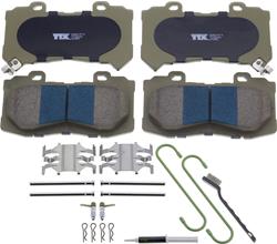 Mevotech TTX Premium Ceramic Brake Pads for 2015-2020 CANYON, COLORADO - TXBPC1802