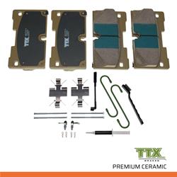 Mevotech TTX Premium Ceramic Brake Pads TXBPC2173