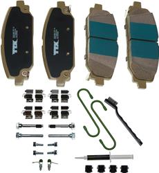 Mevotech TTX Premium Ceramic Brake Pads for 2018-2021 WRANGLER - TXBPC2186