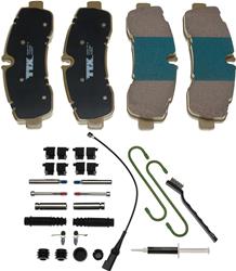 Mevotech TTX Premium Ceramic Brake Pads for 2020-2021 TRANSIT-350, 2020-2025 TRANSIT-350 HD - TXBPC2281