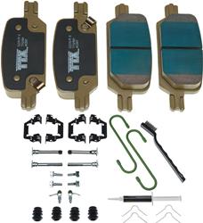 Mevotech TTX Premium Ceramic Brake Pads for 2021-2024 CANYON, COLORADO - TXBPC2370