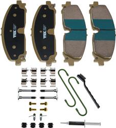 Mevotech TTX Premium Ceramic Brake Pads for 2021-2024 CANYON, COLORADO - TXBPC2371