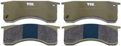 Mevotech TTX Premium Met Brake Pads