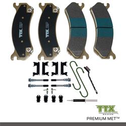 Mevotech TTX Premium Met Brake Pads TXBPM0785