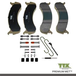 Mevotech TTX Premium Met Brake Pads TXBPM0786A