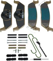 Mevotech TTX Premium Met Brake Pads for 2004-2011 F-150, 2006-2008 MARK LT - TXBPM1012