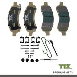 Mevotech TTX Premium Met Brake Pads TXBPM1169