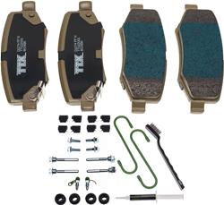 Mevotech TTX Premium Met Brake Pads for 2007-2017 WRANGLER, 2018 WRANGLER JK - TXBPM1274