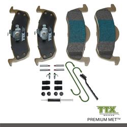 Mevotech TTX Premium Met Brake Pads TXBPM1279
