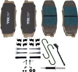 Mevotech TTX Premium Met Brake Pads for 2007-2021 TUNDRA - TXBPM1304