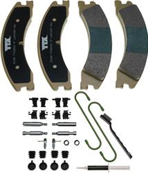 Mevotech TTX Premium Met Brake Pads for 2008-2025 E-450 SUPER DUTY - TXBPM1330