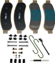 Mevotech TTX Premium Met Brake Pads for 2008-2012 F-250 SUPER DUTY, 2008-2011 F-350 SUPER DUTY, 2011-2012 F-450 SUPER DUTY - TXBPM1334