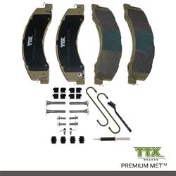 Mevotech TTX Premium Met Brake Pads TXBPM1335