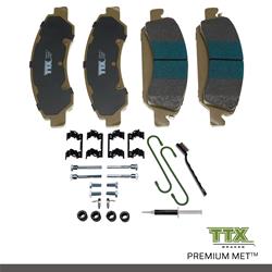 Mevotech TTX Premium Met Brake Pads TXBPM1363