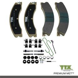 Mevotech TTX Premium Met Brake Pads TXBPM1411A