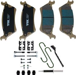 Mevotech TTX Premium Met Brake Pads for 2012-2020 F-150 - TXBPM1602