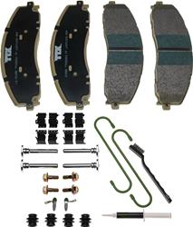 Mevotech TTX Premium Met Brake Pads for 2013-2025 F-250 SUPER DUTY, F-350 SUPER DUTY, 2013-2016 F-450 SUPER DUTY - TXBPM1680