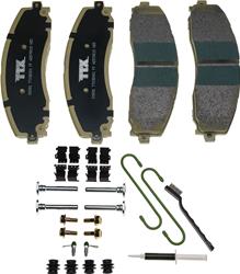 Mevotech TTX Premium Met Brake Pads TXBPM1691