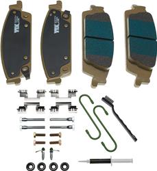Mevotech TTX Premium Met Brake Pads TXBPM1707