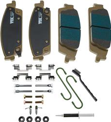 Mevotech TTX Premium Met Brake Pads TXBPM1707