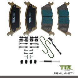 Mevotech TTX Premium Met Brake Pads TXBPM1790