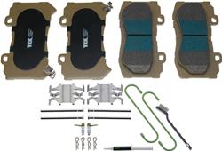 Mevotech TTX Premium Met Brake Pads for 2015-2020 CANYON, COLORADO - TXBPM1802