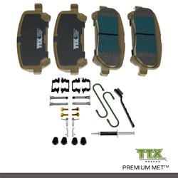 Mevotech TTX Premium Met Brake Pads TXBPM1806