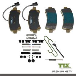 Mevotech TTX Premium Met Brake Pads TXBPM1840