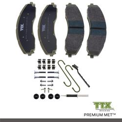 Mevotech TTX Premium Met Brake Pads TXBPM2018